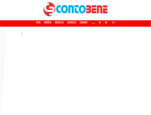 Tablet Screenshot of contobenejeans.com